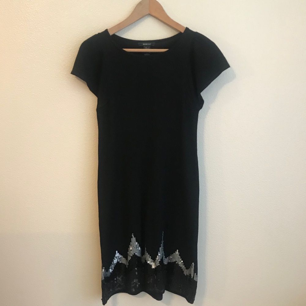Mango dress with sequin detail
